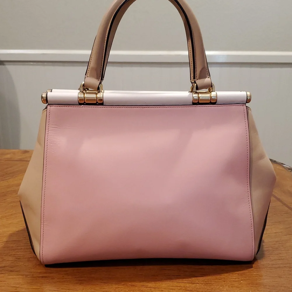 Coach Grace Colorblock Satchel - Picture 3 of 16